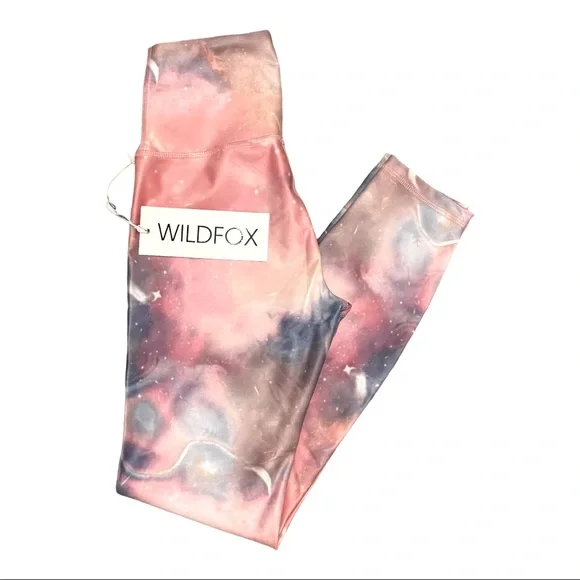 New WildFox Cosmic High Waisted 7/8 Leggings Size Small - Picture 3 of 5